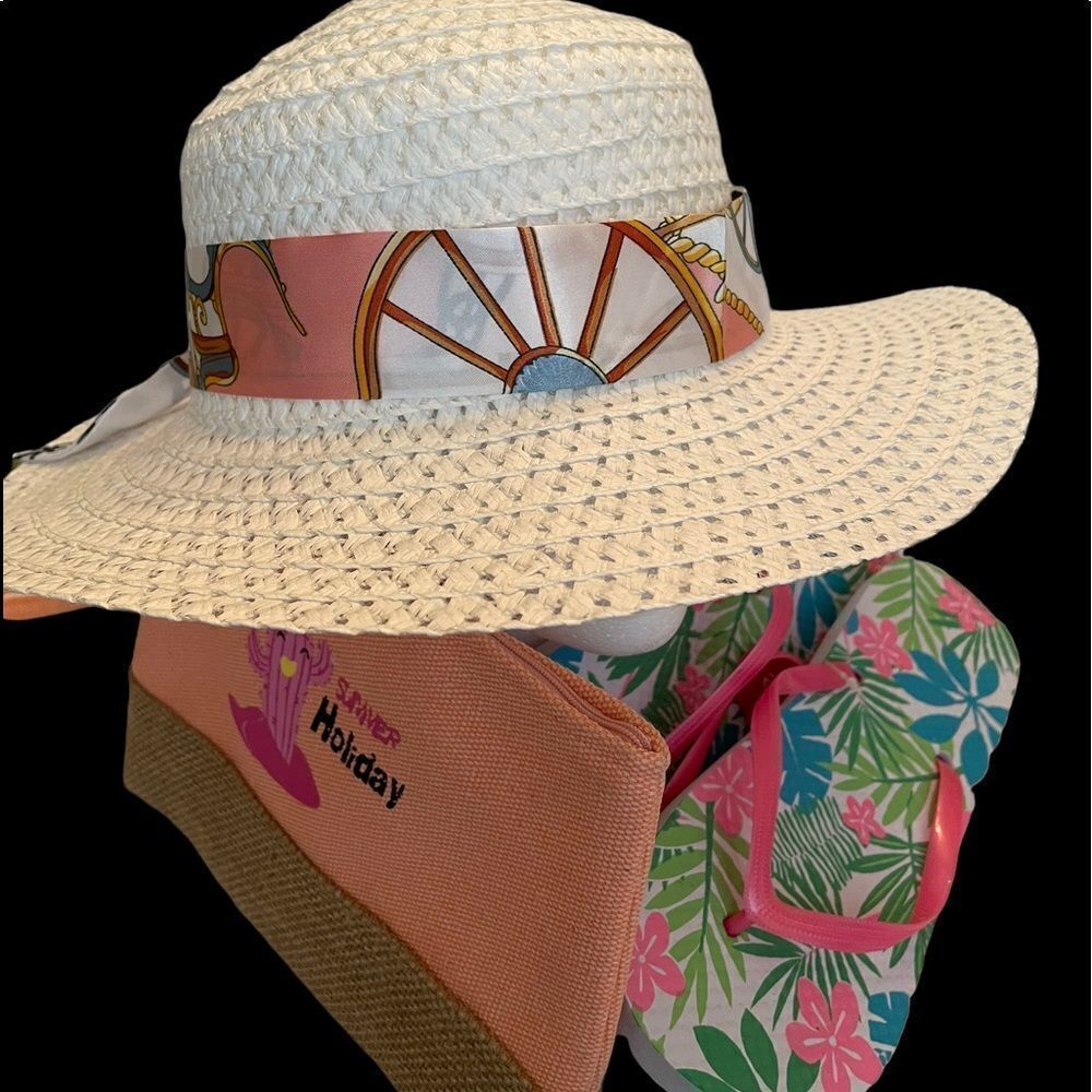 ‎4 PIECE BEACH RETREAT, SUMMER HAT